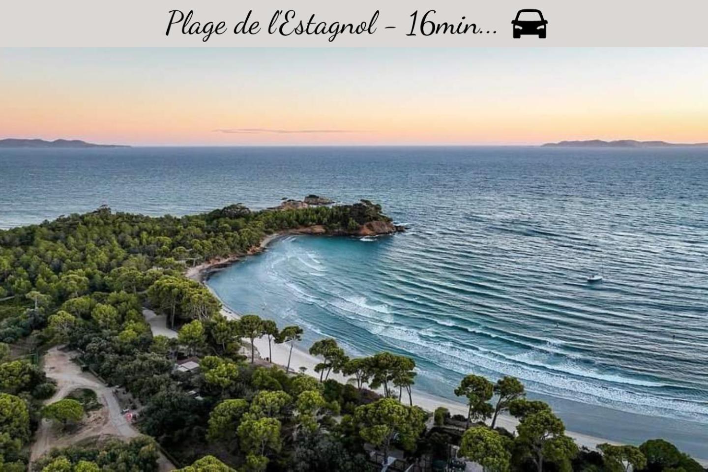 Netflix - Lit Queen Size - Terrasse Plein Sud - Climatisation - 2'Centre-Ville - 6'Mer - Parking Prive - 56M2 - L'Olivine - Offre Speciale Ла-Лонд-ле-Мор Экстерьер фото
