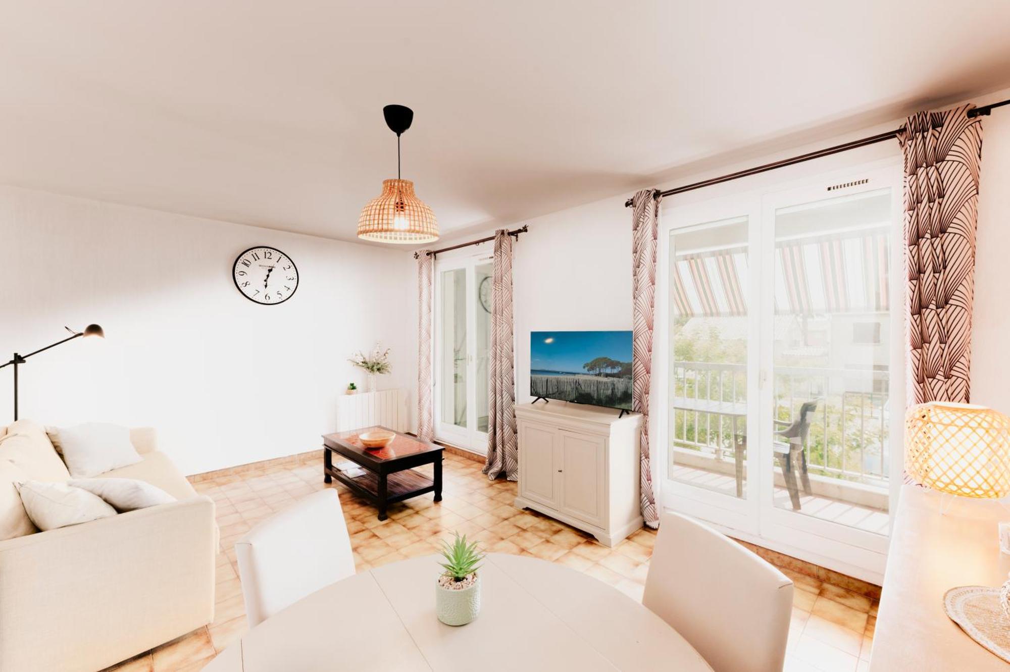 Netflix - Lit Queen Size - Terrasse Plein Sud - Climatisation - 2'Centre-Ville - 6'Mer - Parking Prive - 56M2 - L'Olivine - Offre Speciale Ла-Лонд-ле-Мор Экстерьер фото