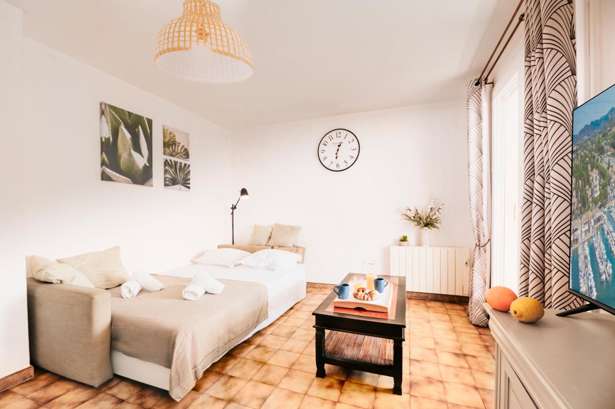 Netflix - Lit Queen Size - Terrasse Plein Sud - Climatisation - 2'Centre-Ville - 6'Mer - Parking Prive - 56M2 - L'Olivine - Offre Speciale Ла-Лонд-ле-Мор Экстерьер фото